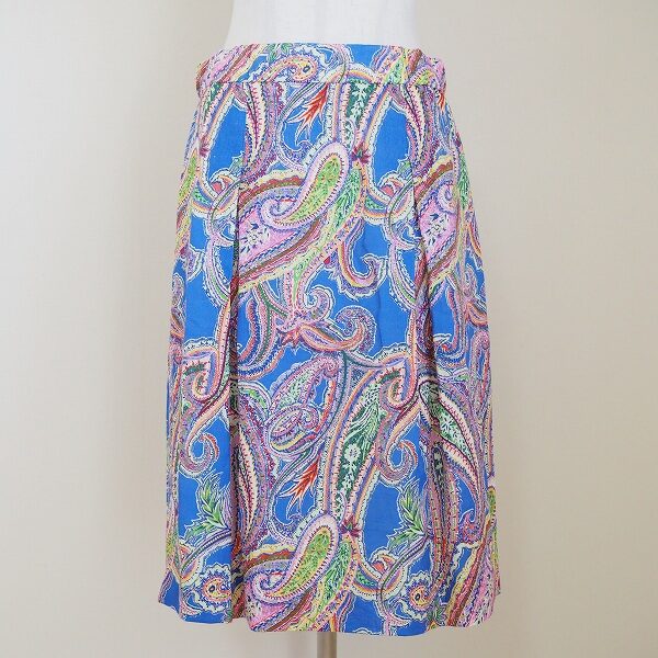 盛り上げ上手なペイズリー！ミラショーンのスカートを買取しました