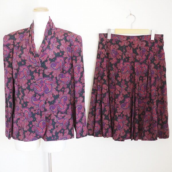 豪華なペイズリーで存在感アップ ハナエモリのセットアップをお買取