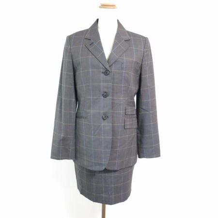 優しいチェックでおしゃれに ポールスミスのスカートスーツを買取しました