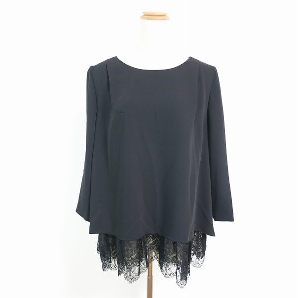 ちょい見せのレースがキュートなローズティアラのカットソーを買取しました