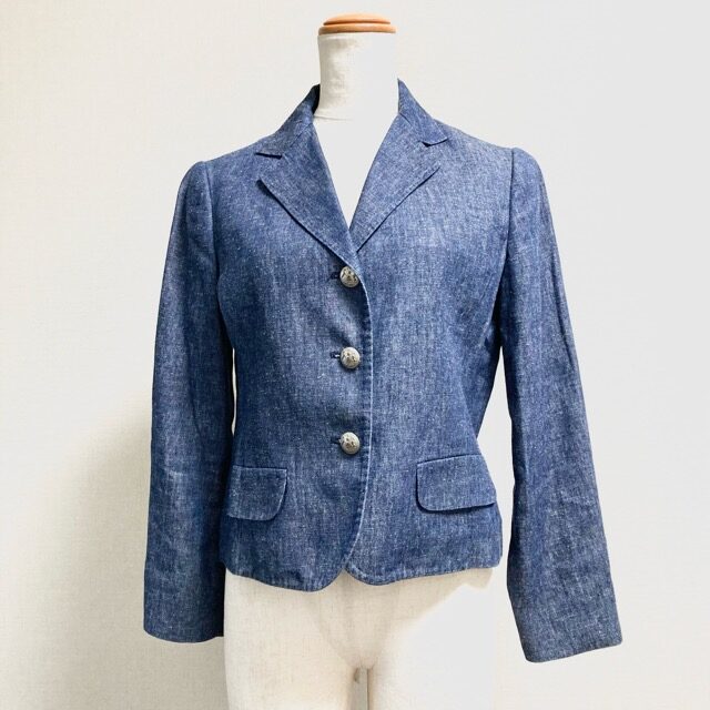デニム調でもきちんと感の出るエトロのジャケットを買取しました