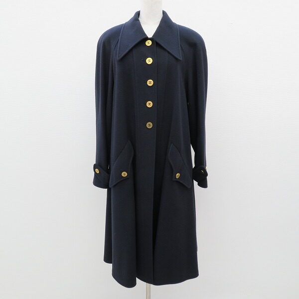 カシミヤで温かさにも優れたシャネルのコートを買取しました！