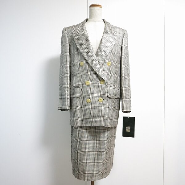 ほんのりチェックで使いやすい レリアンのセットアップを買取しました