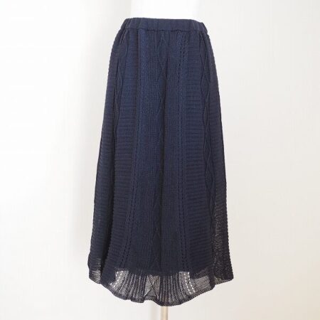 【お買取】かぎ編み×透かし編みで軽くも美しい！アトリエサガンのスカート