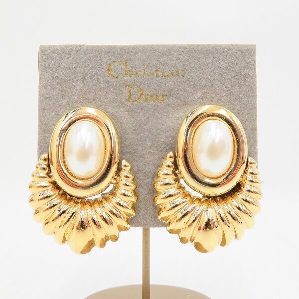 クリスチャンディオールのイヤリングを買取しました！存在感が違う
