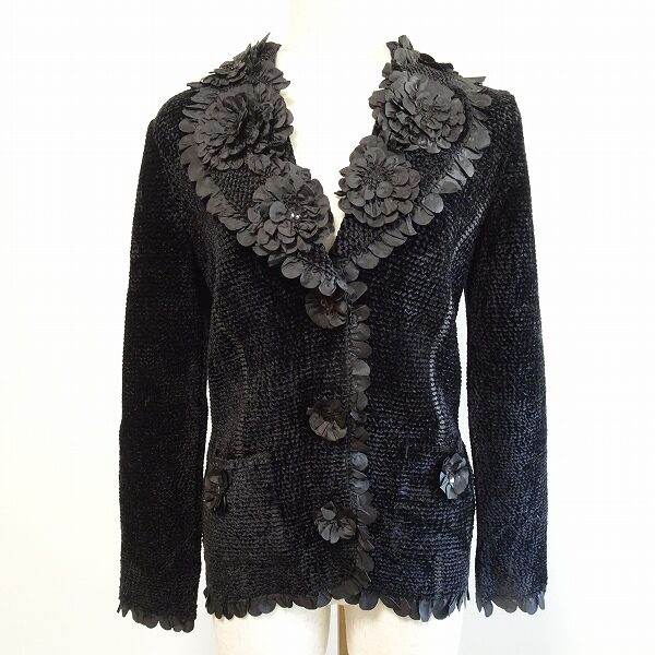 大胆花モチーフに見とれる ノコオーノのジャケットを買取しました