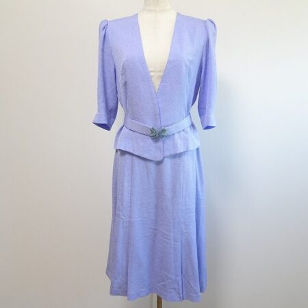 三年坂のセットアップを買取しました！青紫の清潔感が素敵