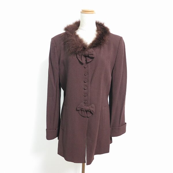 インゲボルグのジャケットを買取しました！ファーが柔らかい