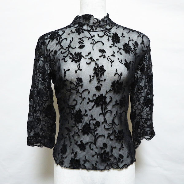 シズカコムロのカットソーを買取しました！メッシュとフリルがいい感じ