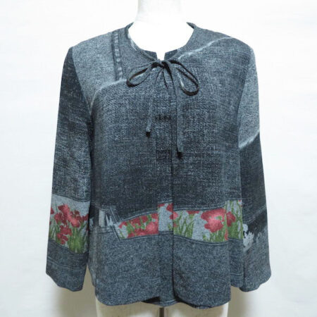 詩仙堂のアンサンブルを買取しました！花柄も綺麗