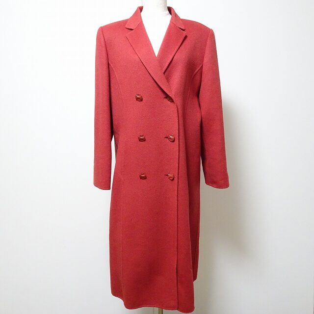 大胆赤に魅了!レリアンのコートを出張買取ご利用のお客様より買取しました