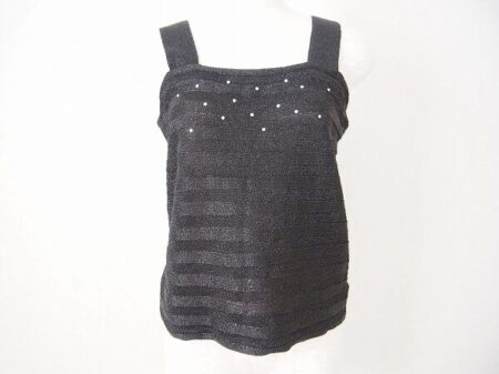 ラメとラインストーンが素敵な斉藤都世子のカットソーを買取しました