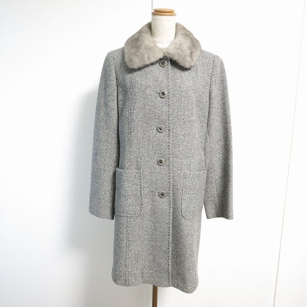 レリアンのコートを買取しました!ミンクファーが美しい