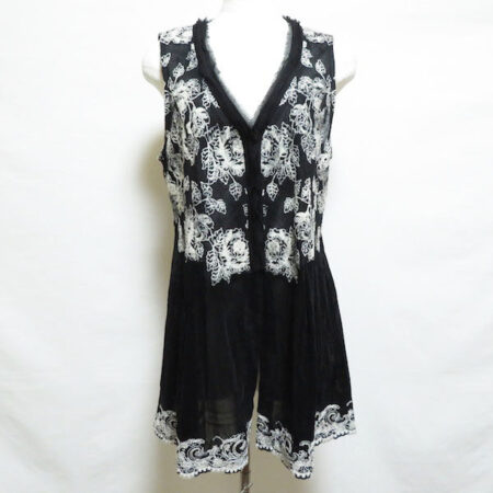 【インポートロッサ】ジレを買取しました！個性的な花柄が見事