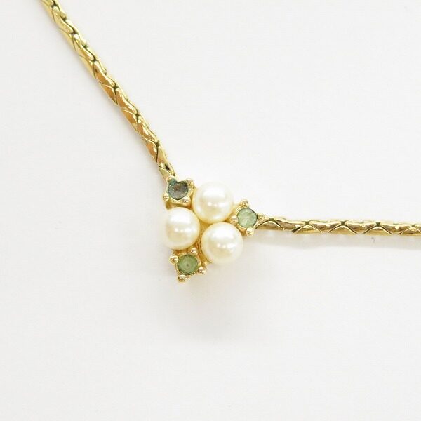 【クリスチャンディオール】ネックレスを買取しました！パールの輝きが素敵