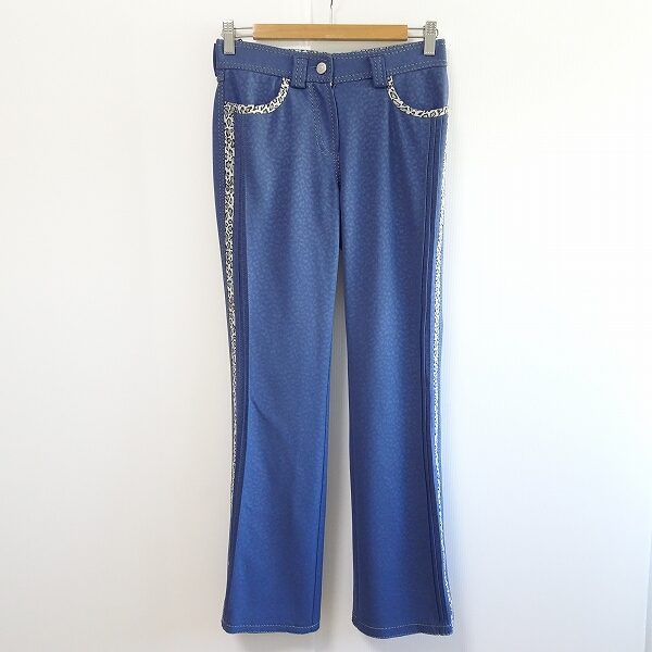 伊太利屋のパンツを買取しました!デニム調とヒョウ柄のバランスが最高