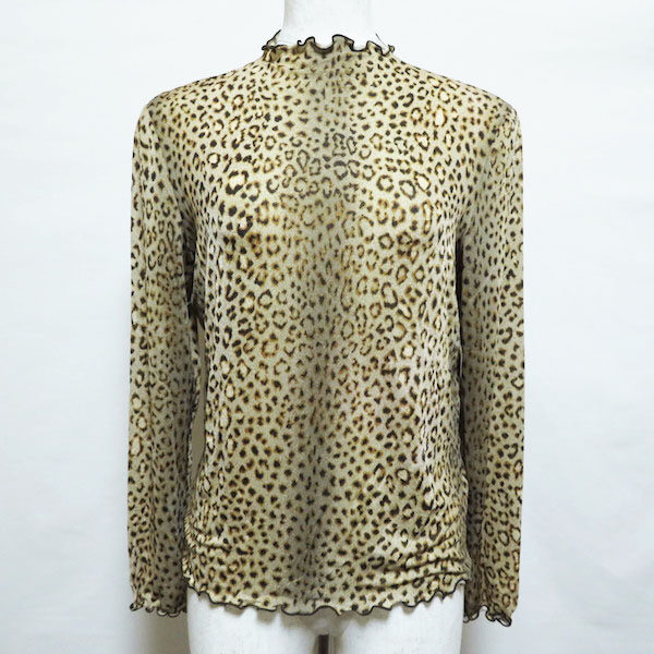 伊太利屋のヒョウ柄カットソーを宅配買取ご利用のお客様より買取しました