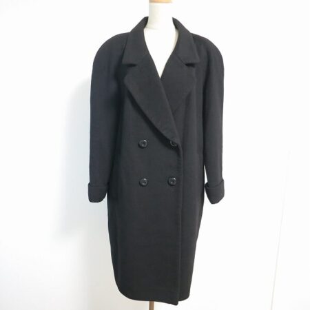 レリアン ダブルの黒コートを出張買取にて買取しました