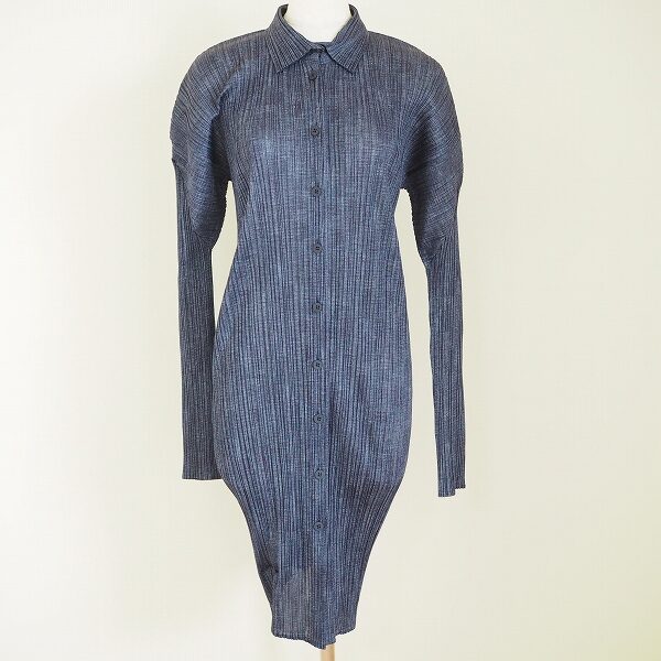 襟のしっかりさもかっこいい!プリーツプリーズのカーディガンを買取しました