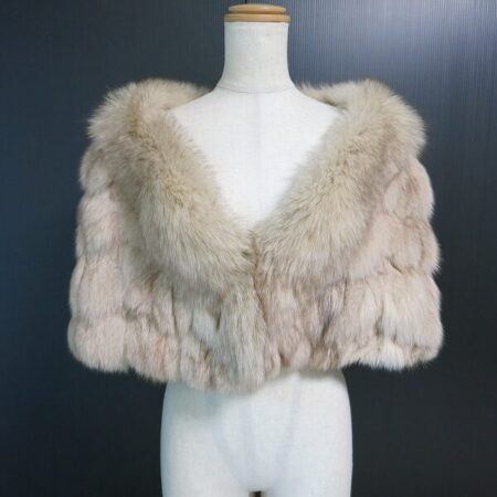 マダムな印象に！シビラ フォックス ストールを買取しました