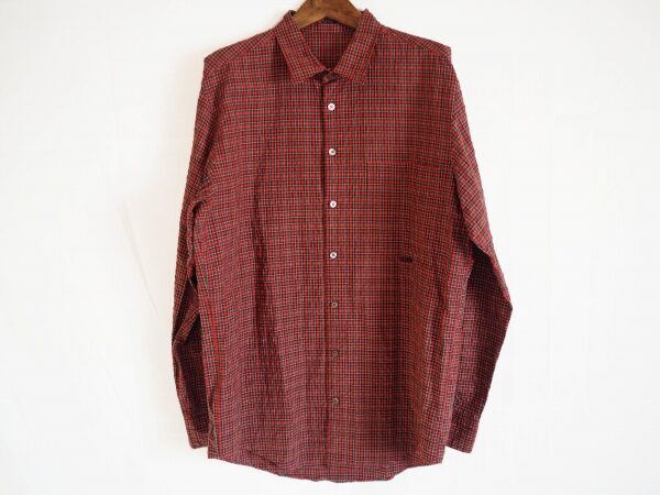 パパスの長袖シャツを買取しました！丁度いい色合いのタータンチェックが売り