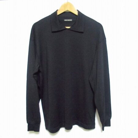 黒でピシっと決める イッセイミヤケのニットを買取しました