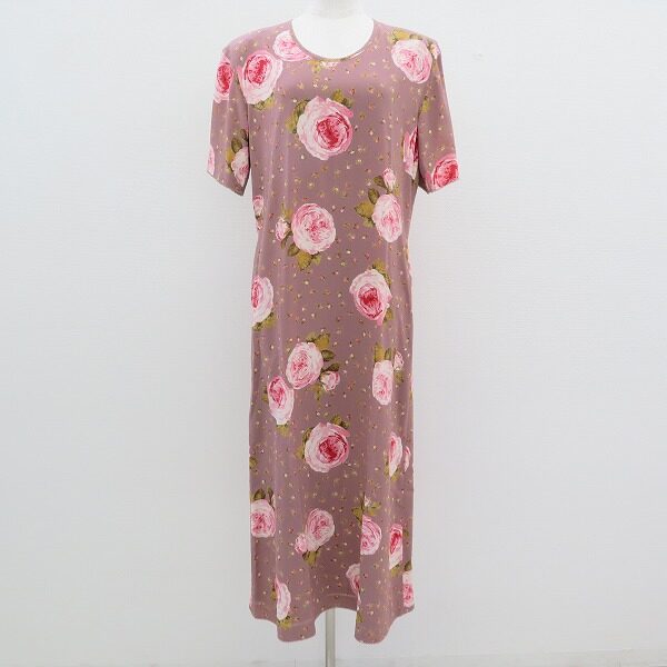 ピンクとお花がリュクスなカネコイサオのワンピースを買取しました