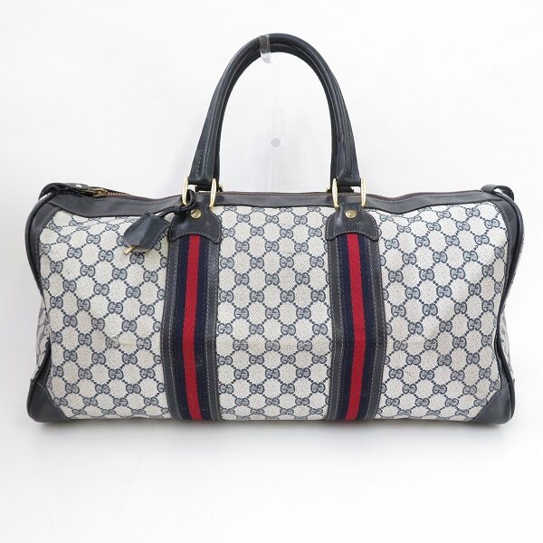 荷物が多い時にも！グッチのボストンバッグを買取しました