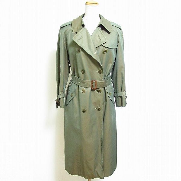 バーバリー カーキのコートを出張買取ご利用のお客様より買取しました