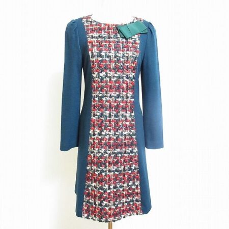 異素材なのがおしゃれ！エムズグレイシーのワンピースを買取しました