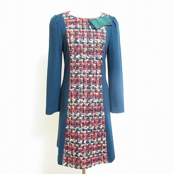 異素材なのがおしゃれ!エムズグレイシーのワンピースを買取しました