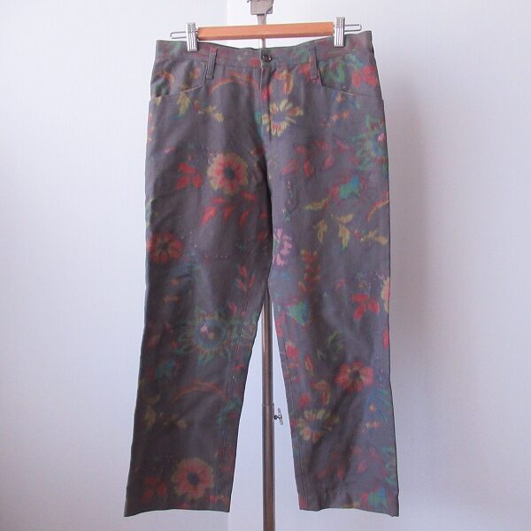 花柄が綺麗なワイズ ヨウジヤマモトのパンツを買取しました