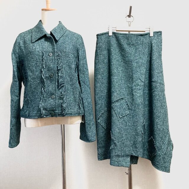 さりげないフリンジが可愛い イークラットのセットアップを買取しました