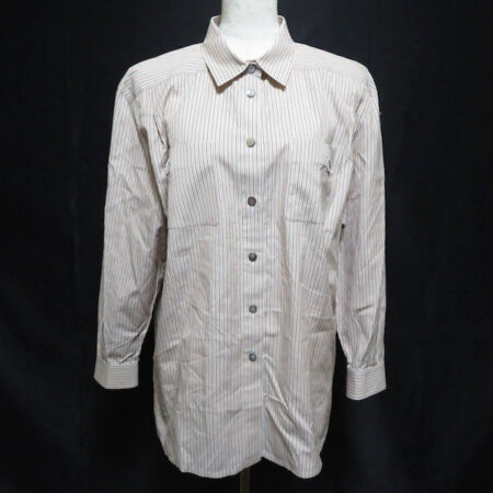 目立ちすぎないストライプが上品なレリアンのシャツを買取しました