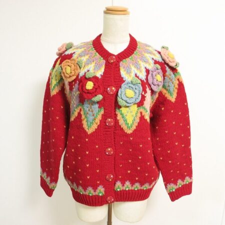 ピンクハウスのカーディガンを買取しました！どこか懐かしさがある