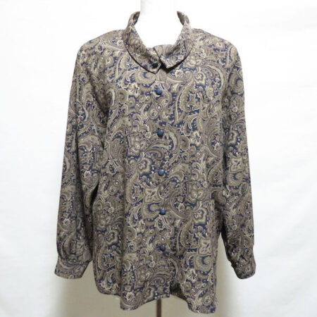 【レリアン】ペイズリー柄が上品 ブラウスを買取しました