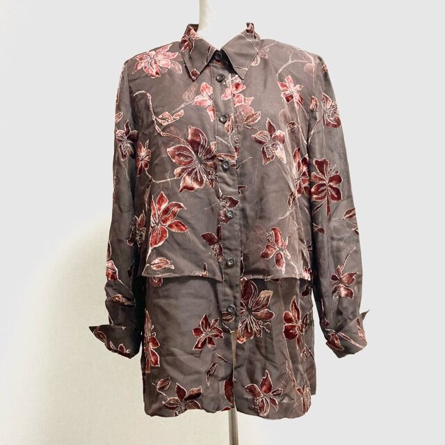 【レリアン】ブラウスを買取しました！お花でアクセントを