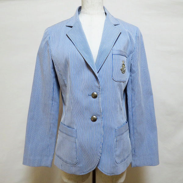 繊細ストライプが美しい レリアンのジャケットを買取しました