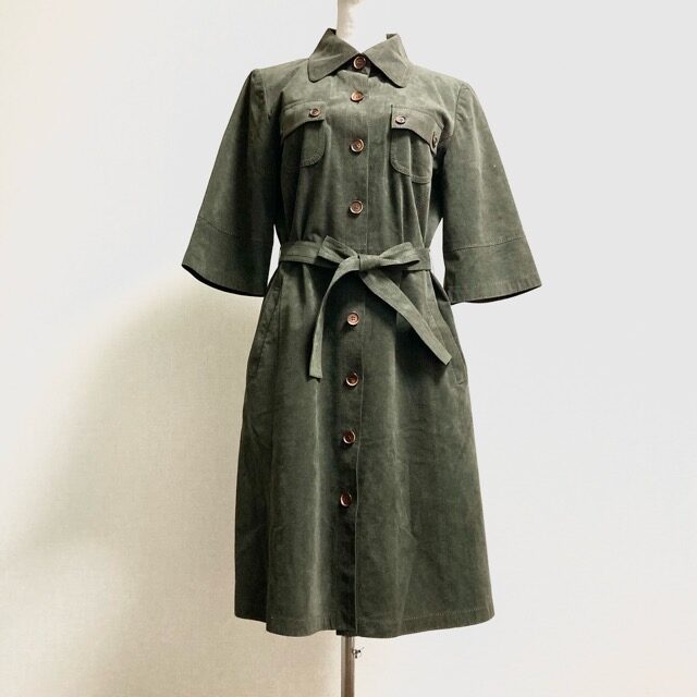 レリアンのワンピースを買取しました!フェイクレザーで地球にも優しい