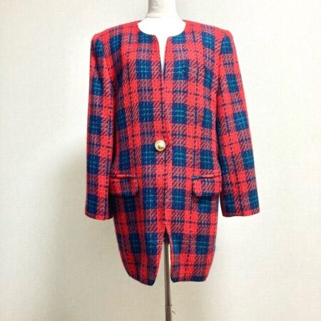 レリアンのジャケットを買取しました！赤×緑×紺が綺麗