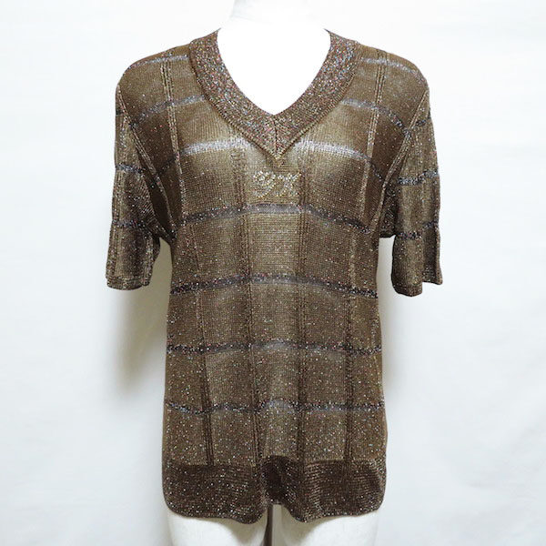 伊太利屋のカットソーを買取しました！ラメとメッシュが綺麗さを作り上げる