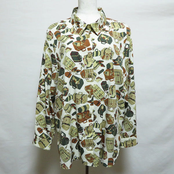 【レリアン お買取情報】ワクワクするバッグ柄のシャツ