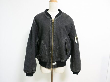 ピンクハウスのブルゾンを買取しました！黒デニムでハードさをプラス