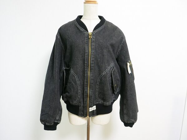ピンクハウスのブルゾンを買取しました！黒デニムでハードさをプラス