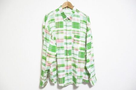 【パパスアイランド お買取情報】不思議なチェックのシャツを買取しました