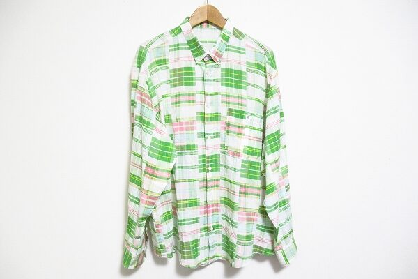 【パパスアイランド お買取情報】不思議なチェックのシャツを買取しました