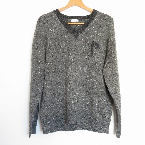 ワンポイントもさりげない！パパスのニットを買取しました