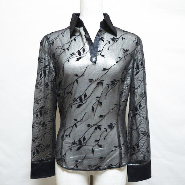 光沢感も綺麗な伊太利屋のブラウスを買取しました