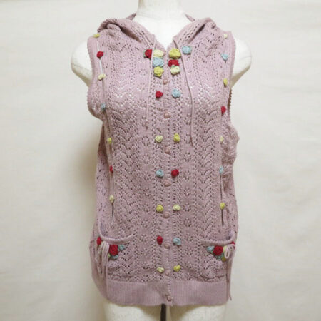 ピンクハウスのジレを買取しました！品の良さ抜群のピンク