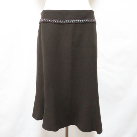 レリアンの焦げ茶色スカートを買取させて頂きました